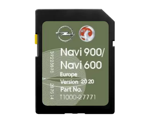 OPEL Navi900 Navi600 EUROPA 2020-2022 Navigation SD-Karte T1000-27771 - NEU 2