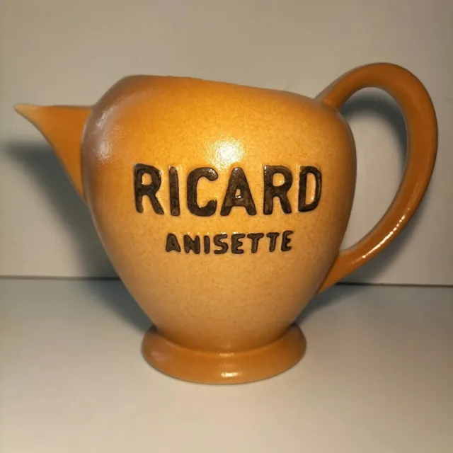 Carafe publicitaire en céramique pour Ricard Anisette des Ateliers de  céramique Ricard France - Début de Série