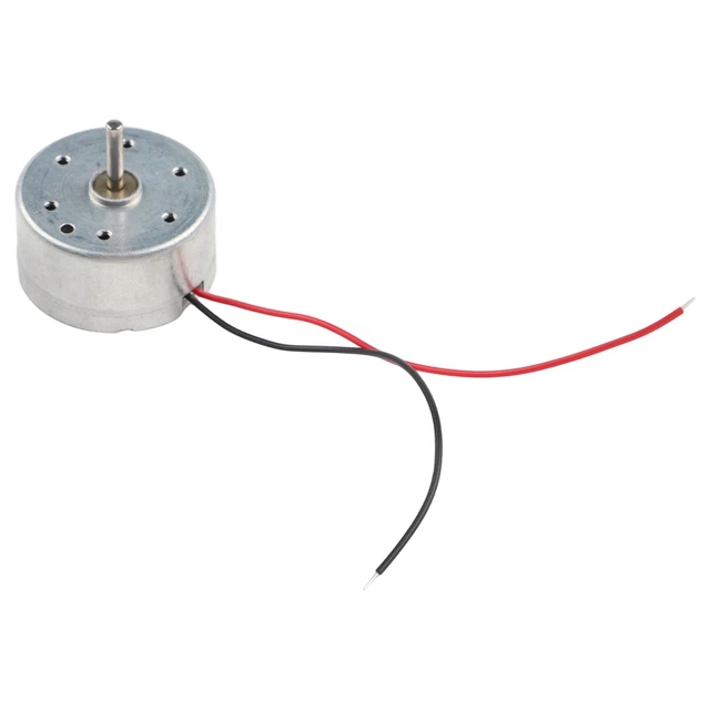 tooloflife Lot de 2 mini moteurs électriques DC 1,5-9 V 3500-7000 tr/min pour jouets DIY, expériences scientifiques, télécommande