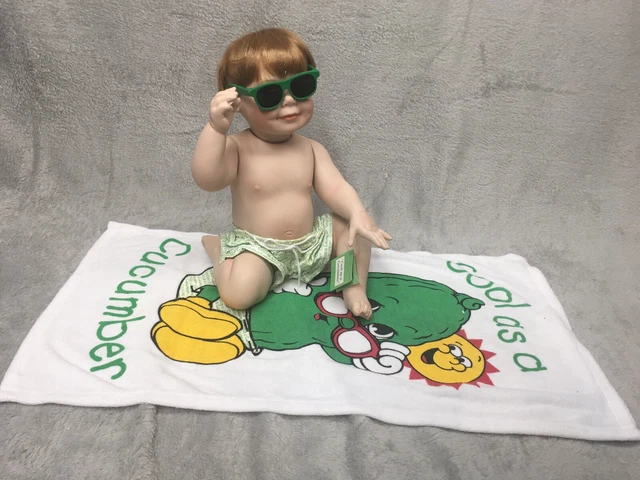 Ashton Drake Porcelain Boy Doll Cool as a Cucumber Titus Tomescu