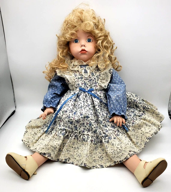 Vintage Hilary Dianna Effner Doll 24" Ultimate Collection Jointed Porcelain 1987