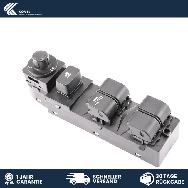 Pulsante Alzacristalli Principale Per Mazda 6 GH 2007-2012 - Interruttore Finestrino Elettrico Di Ricambio
