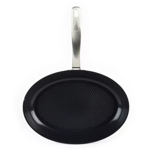 GreenPan Oval Fish Frying Pan Ceramic Non-Stick Induction (Damaged Packaging)