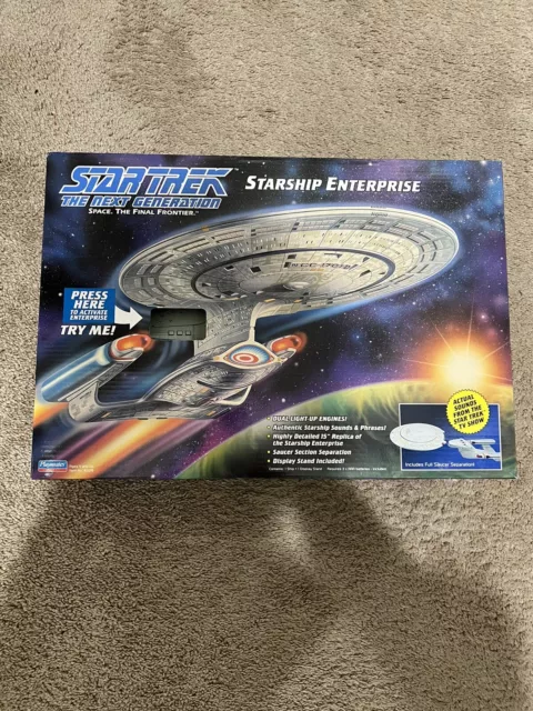 Star Trek The Next Generation 15"  Enterprise D Playmates 2023 Sealed New
