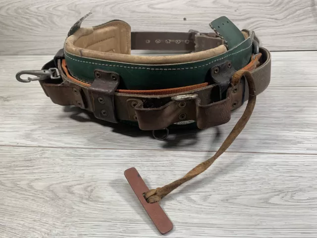 Klein Tools Lineman's Body Belt Harness 5282N22 Size 38-46 Vintage