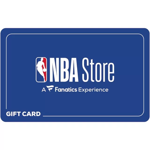 NBA store $50 in digital gift card