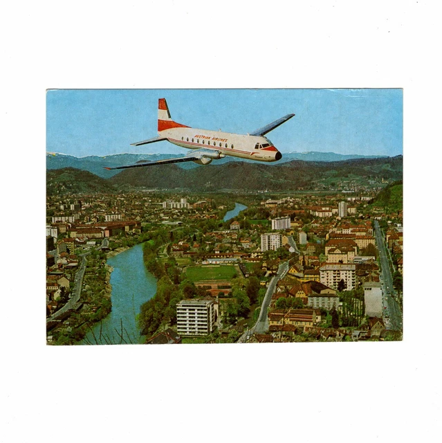 AK Ansichtskarte Graz gegen Norden mit AUA-Bruckner