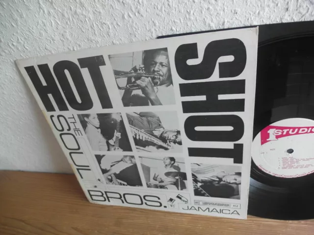 THE SOUL BROS HOT SHOT JAMAICA STUDIO ONE Reggae, SKA LP 1967 MEGA RARE