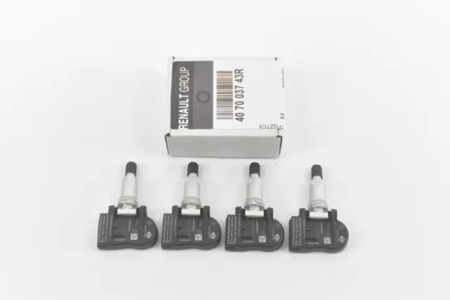 4X Capteur de pression des pneus 407003743R RENAULT RDKS RDCi TPMS