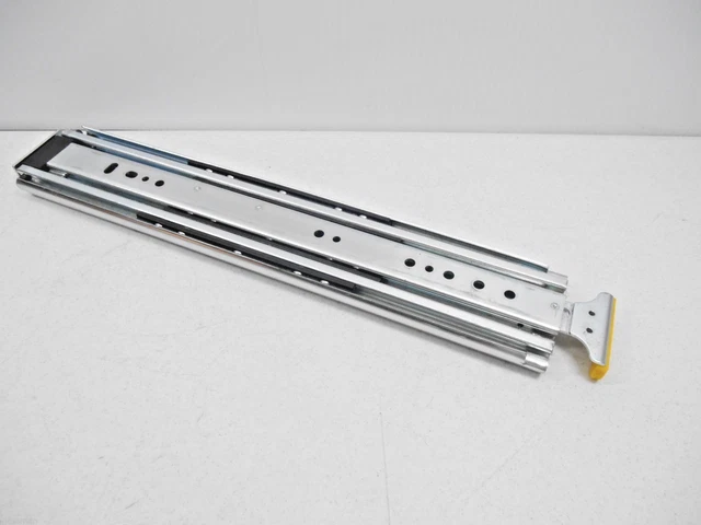 (1) K & V Kv8908B-16 Side Mount 100-500 Lb Ball Bearing Slide 16”, Zinc Plated