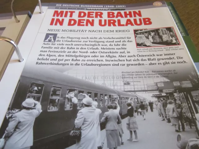 Deutsche Eisenbahngeschichte DB 1949-1993 Mit der Bahn in den Urlaub Nachkriegsz