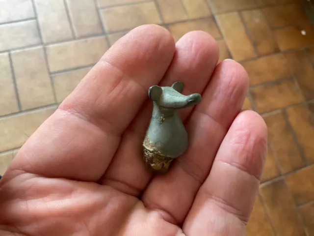 Possibly Ancient Zoomorphic Pommel.Metal Detecting Finds