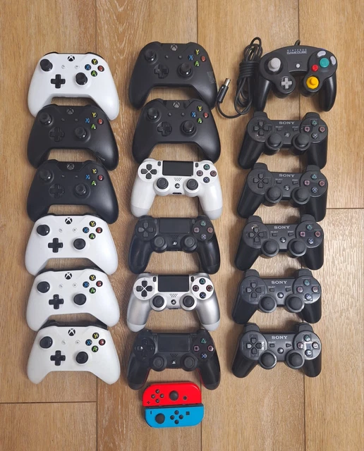 Lot De 9 Manettes PS4/PS3/Xbox One – Pour Pièces, Réparation, Bricolage