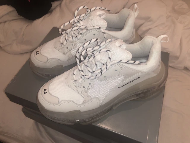 BALENCIAGA TRIPLE S White Brand New In Box 400.00 PicClick UK