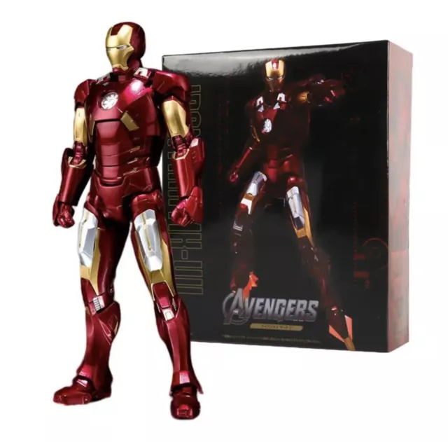 Marvel IRON MAN MK4 Mark7 Action Figure Toys Avengers Heroes 7" Endgame Infinity