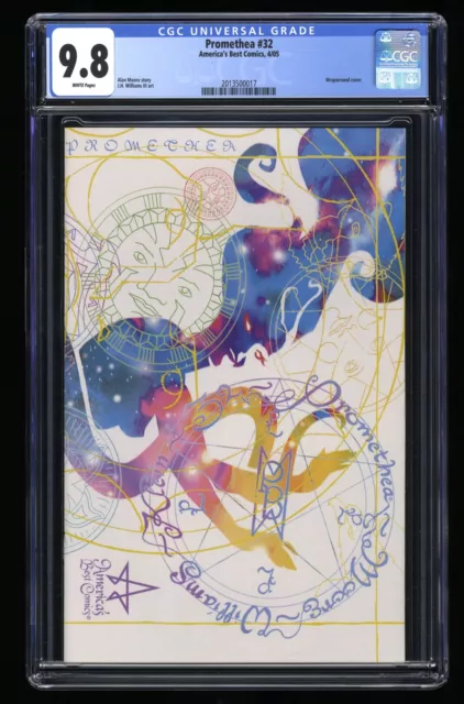 Promethea #32 CGC NM/M 9.8 White Pages Last Issue Wraparound Cover! 2005