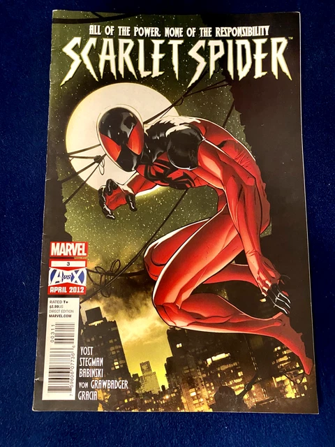 LOT of 2 Vol 3, 4 Scarlet Spider 2012 Original Marvel Comic Book Spiderman 2012