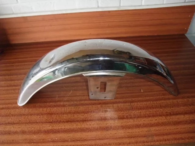 Yamaha Xv535 Xv 535 Virago Front Fender Mudguard Mud Guard Chrome Oem