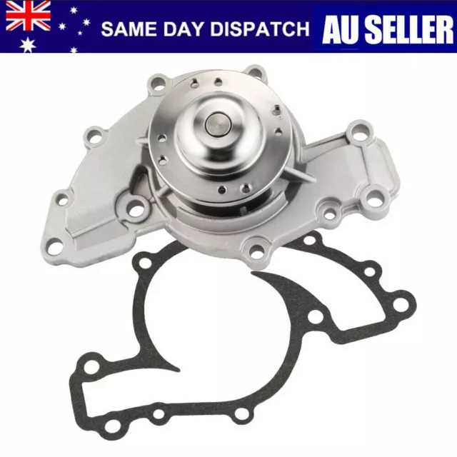 Water Pump for Holden Commodore V6 88~7/04 VN VP VR VS VT VU VX VY 3.8L +Gasket!