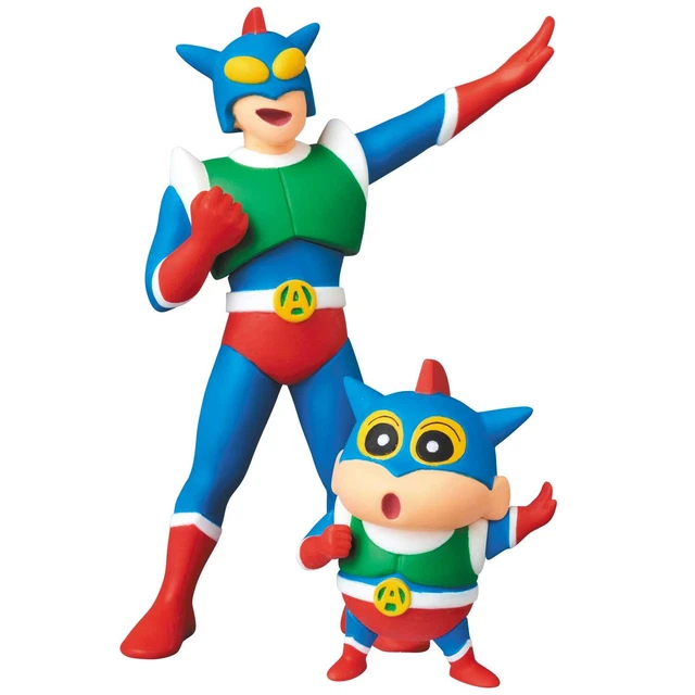 UDF No.471 Crayon Shin-chan Action Kamen & Action Kamen Shin-chan Medicom Toy