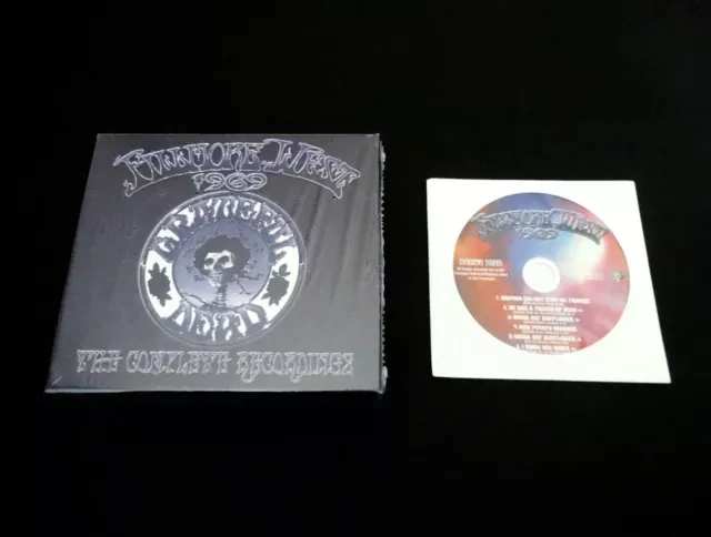 Grateful Dead Fillmore West 1969 Complete Recordings Box Set Bonus Disc CD New Grateful Dead Fillmore West 1969 Complete Recordings Box Set Bonus Disc CD New