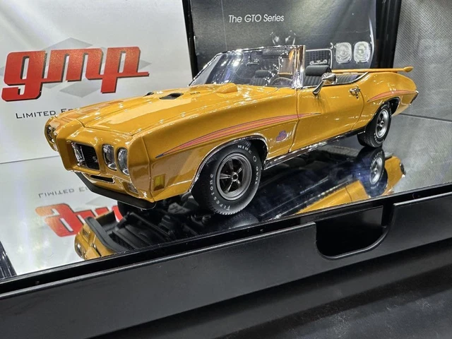 GMP 1:24 1970 Pontiac GTO Judge Convertible Limited Edition