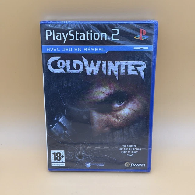 Jeu PS2 Cold Winter FPS - Version PAL FR, Neuf Sous Blister, édité Par Sierra