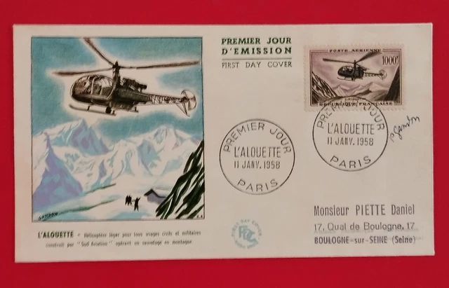 Lot De 8 Enveloppes FDC Soie France 1967 – Premier Jour – Timbre Poste