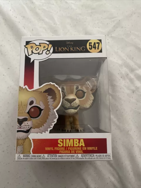 #547 Disney The Lion King Funko POP! Vinyl Figure Simba