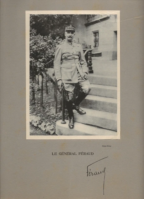 Le général Maitrot cliché Oudinot Stock Photo