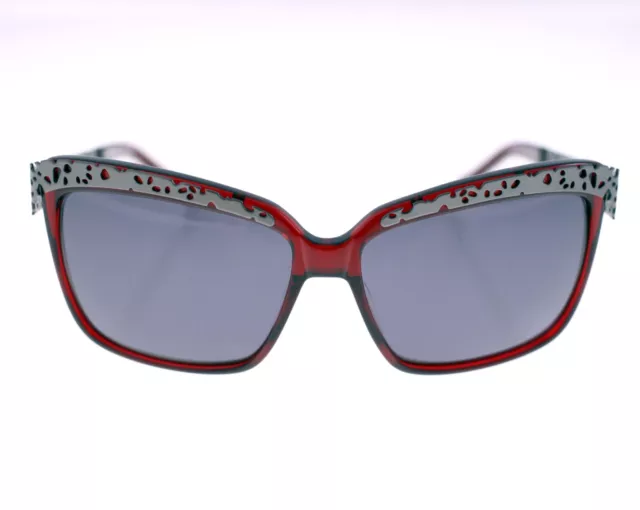 Thierry Mugler TM 10207 C4 ladies vintage red/grey sunglasses-NEW-Weight 194g