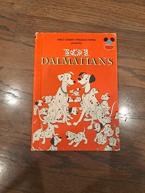 Vintage 1981 Walt Disney's 101 Dalmatians • Wonderful World Of Reading