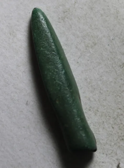 Rare genuine ancient Celtic Scythian Greek QUAD blade arrowhead 3 C. BC Patina