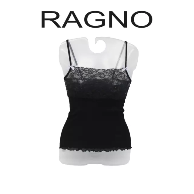 Top con spalline Donna, Cotone 100%, Passion (Undersexy) 7745E Ragno