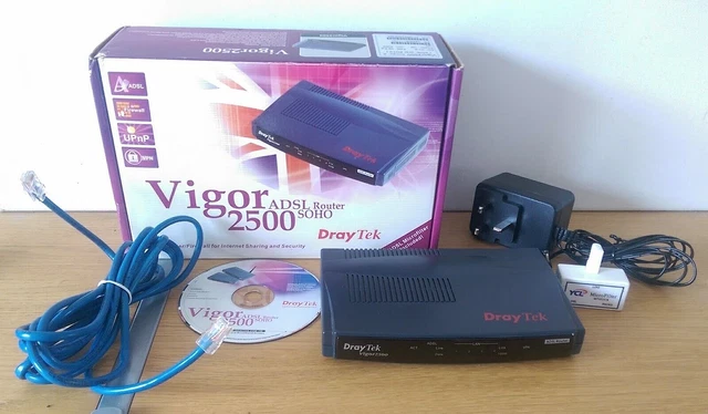 DrayTek Vigor 2500 router ADSL con cavi