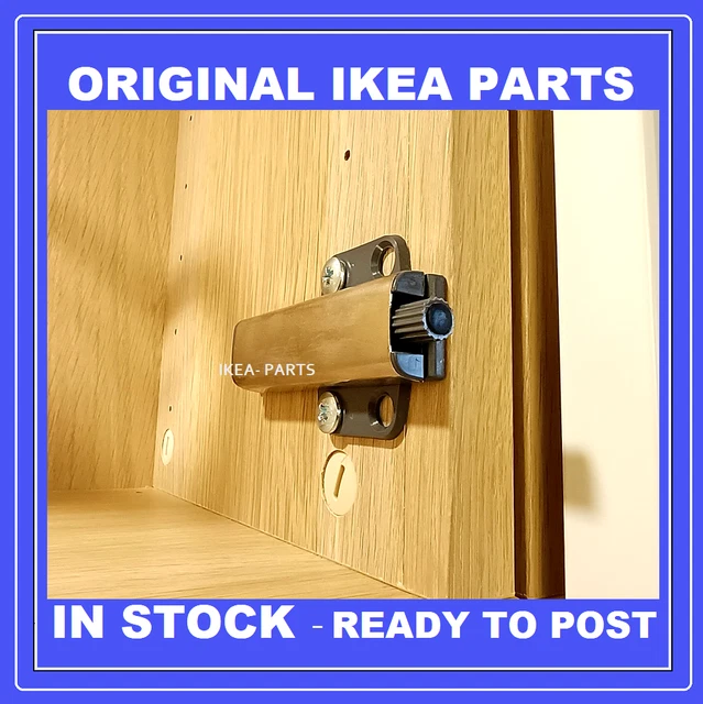 IKEA BESTA PUSH Opener X1 Comes With X1 Fitting Plate & 2 Screws No