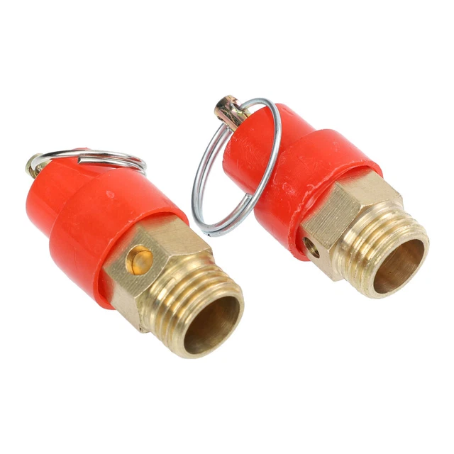 2 Pcs Air Compressor Accessories Air Compressor Safety Vent