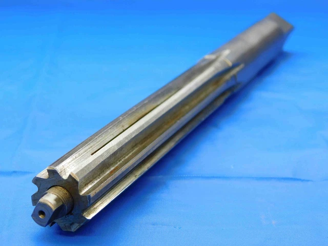 CLEVELAND 3/4 OD HSS ADJUSTABLE EXPANSION REAMER 8 FLUTE .75 .7500 ONSIZE 19 mm