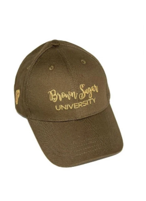 Brown Sugar University Hat Adjustable One Size Fits Most Cap Izzy & Liv Brand