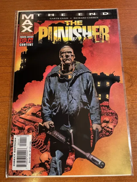 Punisher The End #1 2004 VF/NM Marvel Max Garth Ennis Richard Corben
