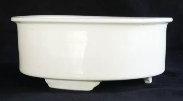 20C Chinese Dehua White Ware Tripod Basin Bowl  (AHB) 3