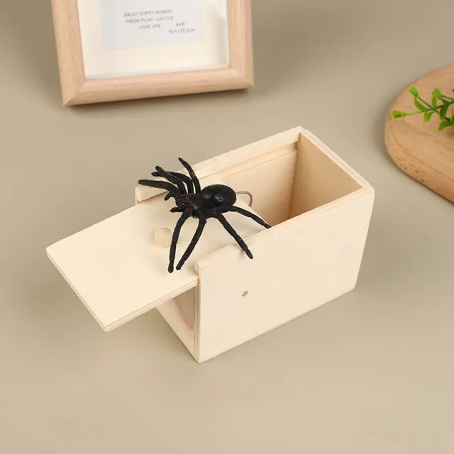 Spider Prank Scare Box Spider In A Box Prank Gifts Gag Pull Toy Joke Trigo