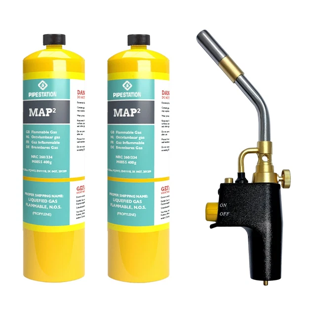 BLOW TORCH AND Mapp Gas Gas Blowtorch Map Gas Torch Propane Gas Torch