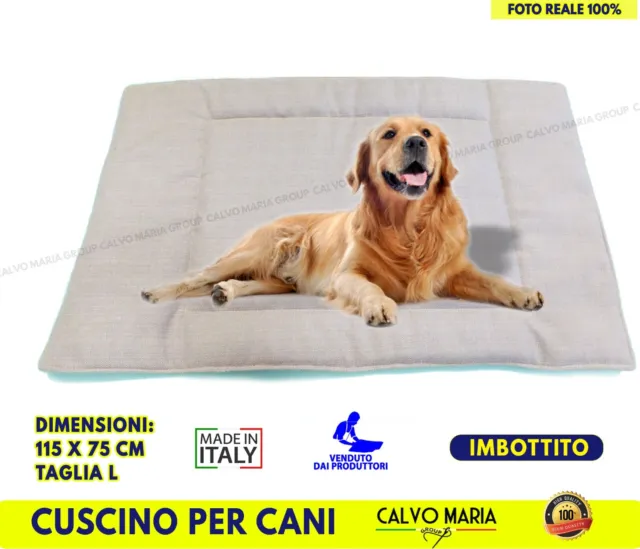 Cuscino per Cani Grandi Cuccia Letto Cane Lettino Imbottito Lavabile Gatto set