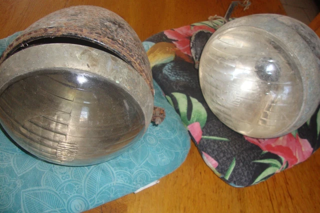 Lot De 2 Plaques De Poids Dan Lurie 2.5 Lb - Fonte Vintage (Brooklyn NY) - Fabriqué En Inde