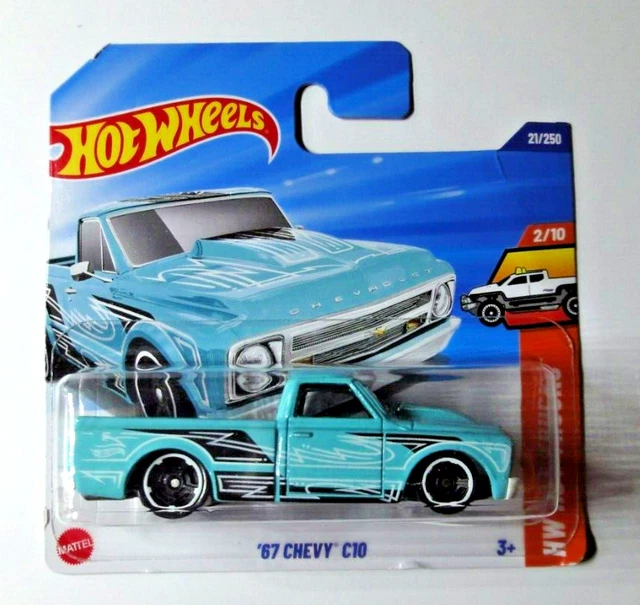 Hot Wheels 67 Chevy C10 Black #21 Mainline 2025 Case F (In-Stock) New Pickup