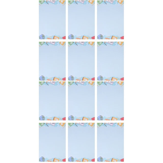 100 Pcs Briefkopf Kindergarten Papier Student Schönes