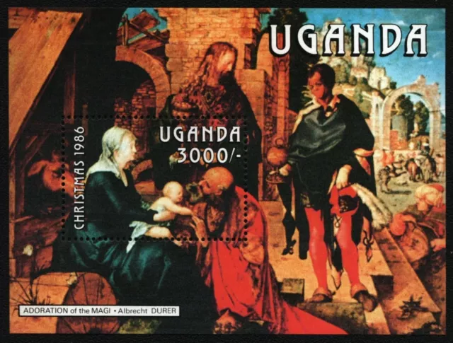 Uganda 1986 - n. Michel blocco 67 ** - nuovo di zecca - Natale / Natale