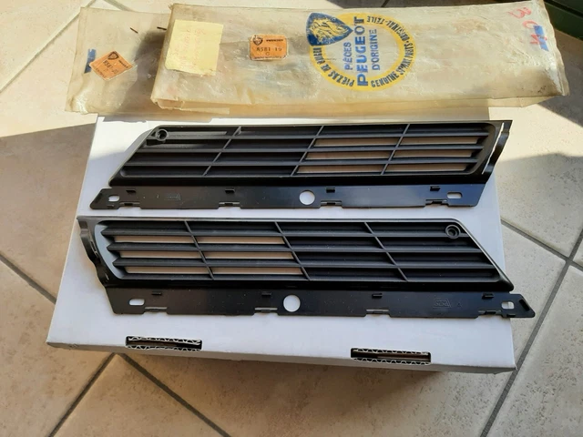 ENJOLIVEURS D'AÉRATEURS DE TABLEAU DE BORD CHROME MAT PEUGEOT 308 II (2013/06-2017