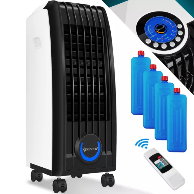 RETOURE 4in1 mobile Klimaanlage Timer Klimagerät Luftkühler Ventilator Ionisator
